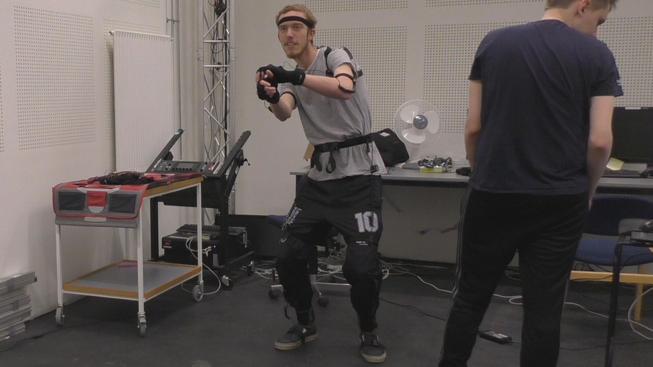 Image from our motion capture